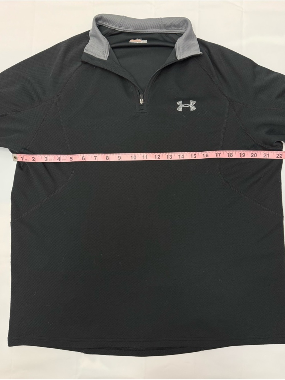 Under Armour 1/4 Zip Pullover Black All Season Gear Men’s Large - Picture 2 of 9